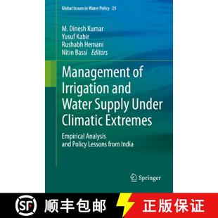 Empirical 4周达 Irrigation Water Extremes Analysis Climatic Management Under Supply 9783030594589 ... and
