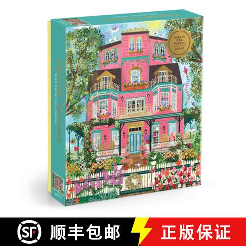 【3-4周达】Joy Laforme Capeside Victorian 1000 Piece Foil Puzzle [9780735384675]