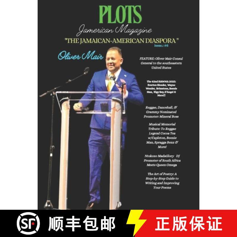 【3-4周达】PLOTS JAMERICAN MAGAZINE : The Jamaican-American Diaspora Iss. #6 [9798895049334]