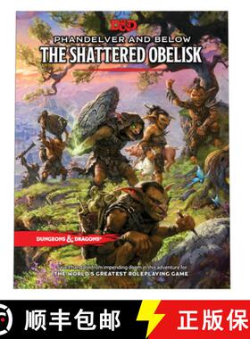 【3-4周达】Phandelver and Below: The Shattered Obelisk (Dungeons & Dragons Adventure Book) [9780786969005]