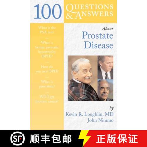 【3-4周达】100 Questions and Answers about Prostate Disease [9780763731427]