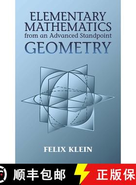 预订 高观点下的初等数学 Elementary Mathematics from an Advanced Standpoint: Geometry [9780486434810]