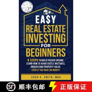 Avoid Easy How M... for Steps Build Income Beginners 9781964831084 Estate Real Passive Investing Costly 预订