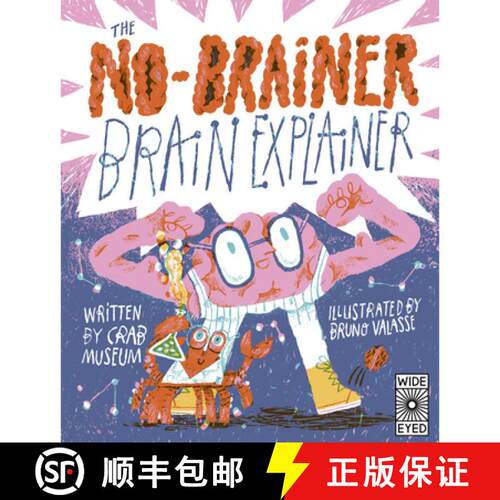 【3-4周达】精装 No-Brainer Brain Explainer: How Animals Think, from Humans to Birdbrains [9780711297661]