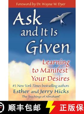 【3-4周达】Ask and It Is Given: Learning to Manifest Your Desires [9781401904593]