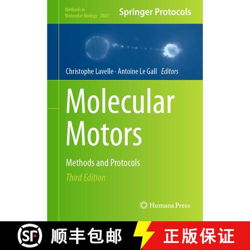 【3-4周达】精装 Molecular Motors: Methods and Protocols (Third Edition 2025) [9781071642795]