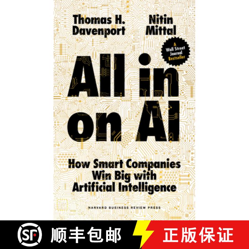 【3-4周达】All-in On AI : How Smart Companies Win Big with Artificial Intelligence [9781647824693]