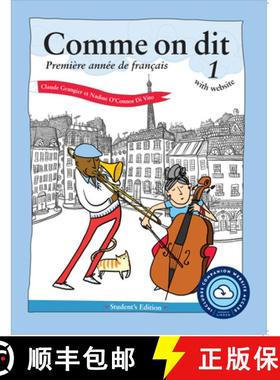 【3-4周达】Comme on dit with website PB (Lingco) : Première année de français, Student's Edition [9781647121990]