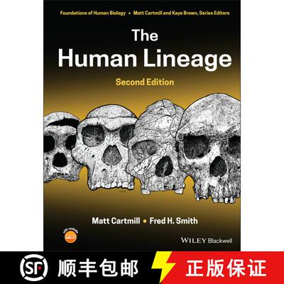 【3-4周达】精装 Human Lineage, Second Edition (2nd Edition) [9781119086703]