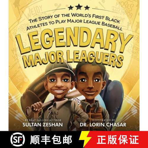 【3-4周达】Legendary Major Leaguers: The Story of the World's First Black Athletes to Play Major Leag... [9781959210139]