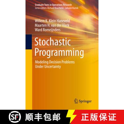 【3-4周达】精装 Stochastic Programming : Modeling Decision Problems Under Uncertainty [9783030292188]