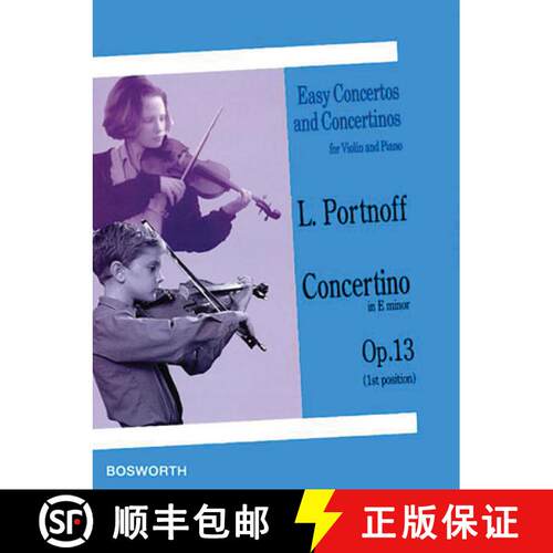 【3-4周达】Leo Portnoff: Violin Concertino in E Minor Op.13 [9781846095320]