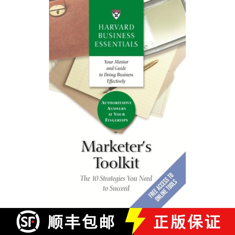【3-4周达】Marketer's Toolkit : The 10 Strategies You Need To Succeed [9781591397625]