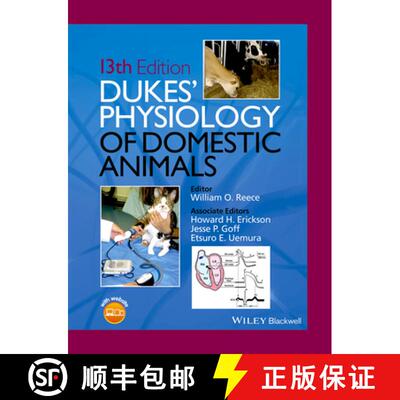 【3-4周达】Dukes' Physiology Of Domestic Animals, 13Th Edition [Wiley动物医学] [9781118501399]