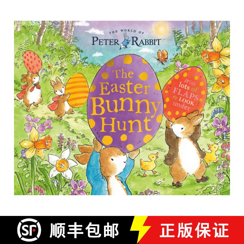 【3-4周达】The Easter Bunny Hunt: With Lots of Flaps to Look Under [9780241716472]