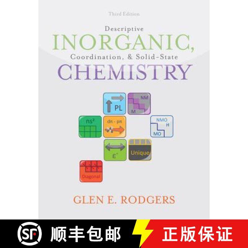 【3-4周达】Descriptive Inorganic, Coordination, and Solid-State Chemistry [9780840068460]