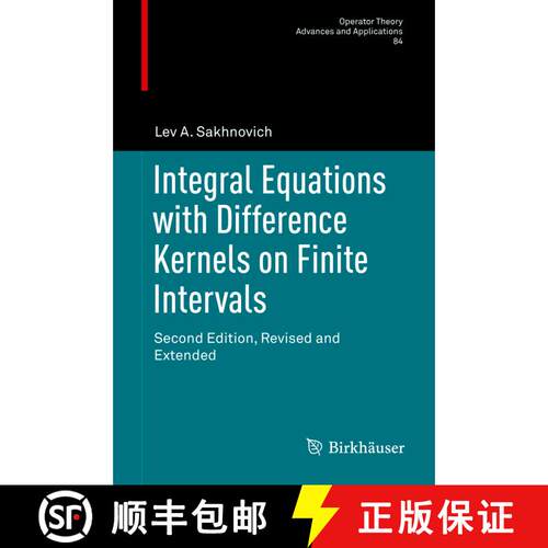 【3-4周达】精装 Integral Equations with Difference Kernels on Finite Intervals : Second Edition, Revi... [9783319164885]