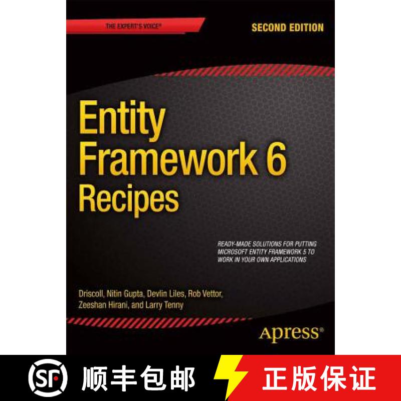 【3-4周达】Entity Framework 6 Recipes [9781430257882]