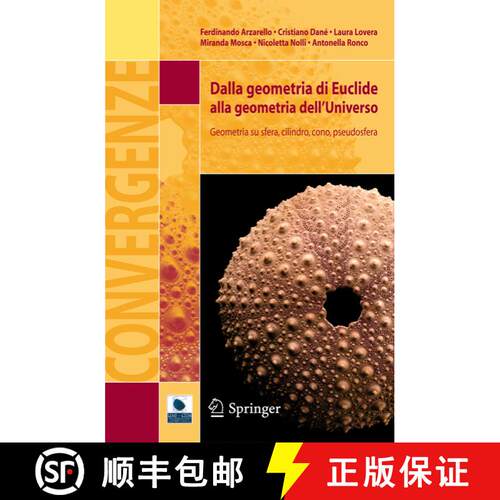 【3-4周达】Dalla geometria di Euclide alla geometria dell'Universo : Geometria su sfera, cilindro, co... [9788847025738]