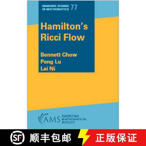【3-4周达】Hamilton's Ricci Flow [9781470473693]