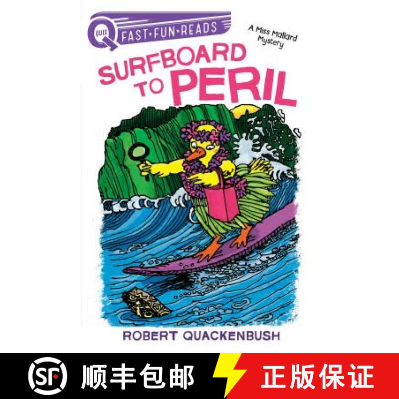 【3-4周达】Surfboard to Peril: A Miss Mallard Mystery [9781534414181]