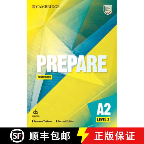 预订 剑桥考试2020 练习册带下载音频级别3 Prepare Level 3 Workbook with Audio Download [9781108380942]