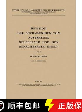 【3-4周达】Revision Der Scydmaeniden Von Australien, Neuseeland Und Den Benachbarten Inseln [9783211864456]