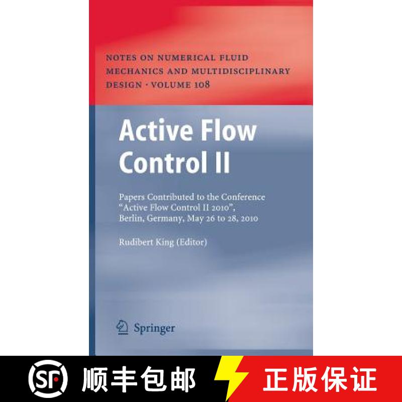 【4周达】Active Flow Control II: Papers Contributed to the Conference Active Flow Control II 2010, Be... [9783642117343]