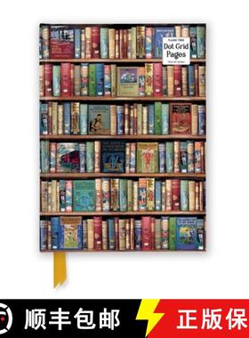 【3-4周达】Bodleian Libraries: Hobbies & Pastimes Bookshelves (Foiled Dot Grid Journal) [9781835626306]