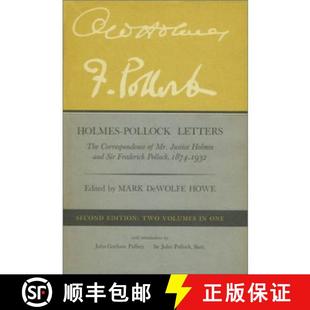 Sir 4周达 Letters Pollock Correspondence and Frederick Justice Holmes 9780674405509 ... The