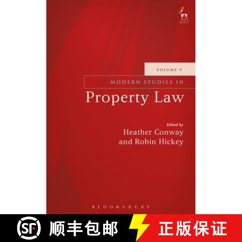 【3-4周达】Modern Studies in Property Law - Volume 9 [9781782257547]