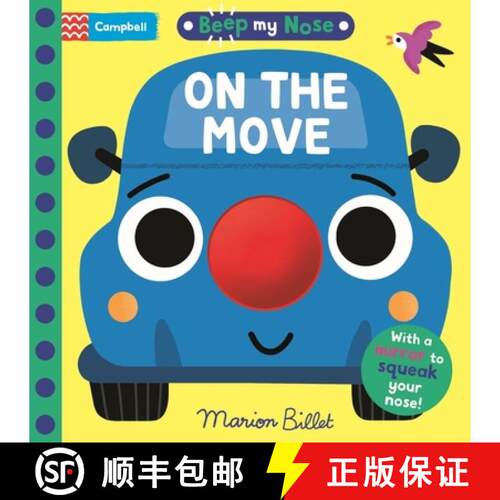 【3-4周达】Beep My Nose on the Move: With a Mirror to Squeak Your Nose! [9781035077212]