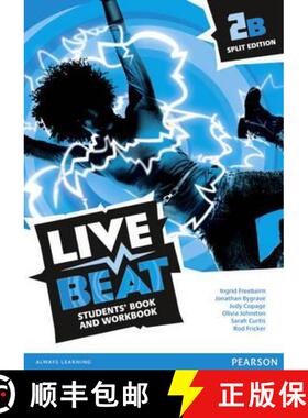 【3-4周达】Live Beat Split Edition Level 2B [9781292101958]