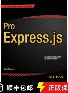 【3-4周达】Pro Express.js : Master Express.js: The Node.js Framework For Your Web Development [9781484200384]