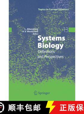【3-4周达】Systems Biology: Definitions and Perspectives [9783540229681]