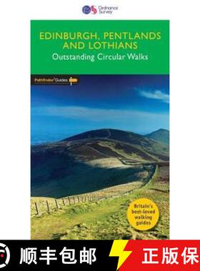 【3-4周达】EDINBURGH, PENTLANDS & LOTHIANS [9780319091197]