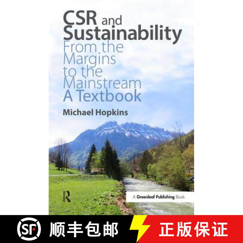 【3-4周达】CSR and Sustainability : From the Margins to the Mainstream: A Textbook [9781783534449]