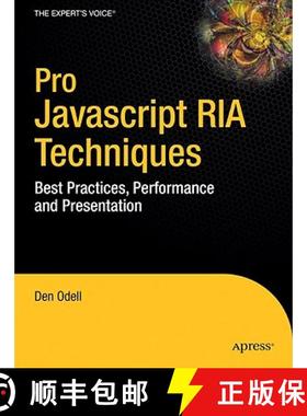 【3-4周达】Pro JavaScript RIA Techniques: Best Practices, Performance, and Presentation (1st ed.) (1s... [9781430219347]