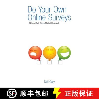 【3-4周达】Do Your Own Online Surveys: DIY and Self Serve Market Research [9781908293305]