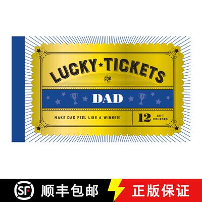 【3-4周达】Lucky Tickets for Dad: 12 Gift Coupons [9781797208923]