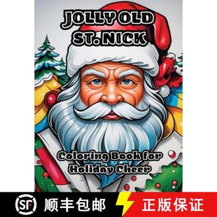Cheer St. Book for Coloring Old Nick 9798869016768 预订 Holiday Jolly