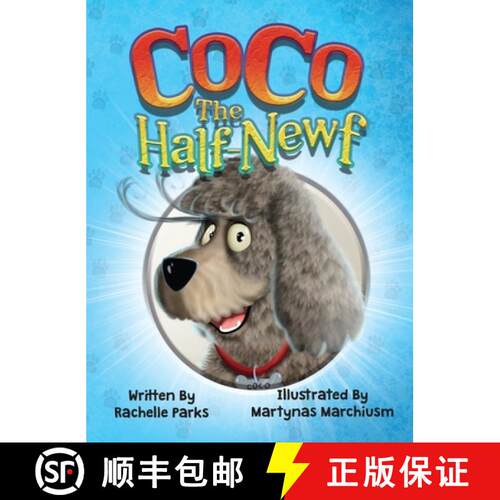 【3-4周达】精装 Coco the Half Newf [9798989994144]