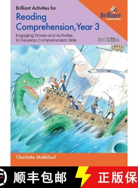 【3-4周达】Brilliant Activities for Reading Comprehension, Year 3 (3rd Ed): Engaging Texts and Activi... [9780857479617]