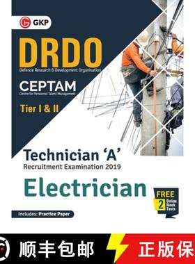 【3-4周达】DRDO CEPTAM - Technician 'A' Tier I & II (Electrician) [9789389161809]
