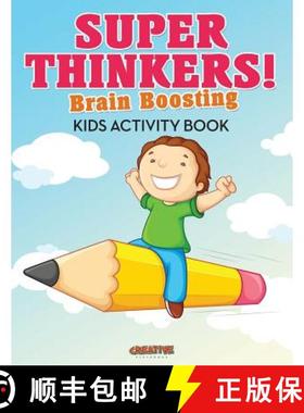 【3-4周达】Super Thinkers! Brain Boosting Kids Activity Book [9781683239260]