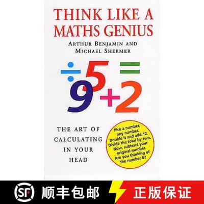 【3-4周达】Think Like A Maths Genius : The Art of Calculating in Your Head [9780285637764]