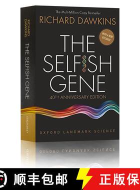 现货 自私的基因 The Selfish Gene 40周年纪念版 [9780198788607]