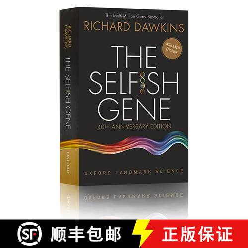 现货 自私的基因 The Selfish Gene 40周年纪念版 [9780198788607]