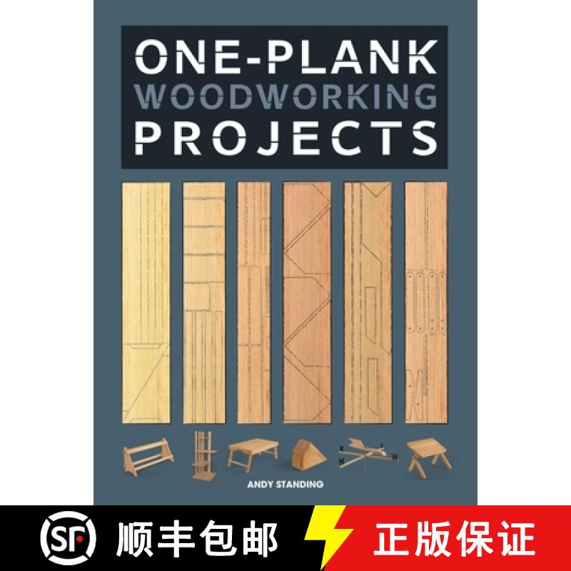 【3-4周达】One-Plank Woodworking Projects [9781861088987]