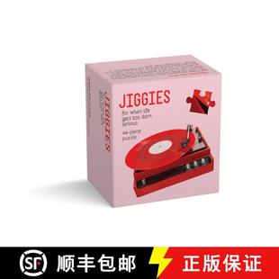 【3-4周达】Record Player Jiggie Puzzle 44 Pieces [9781423668121]